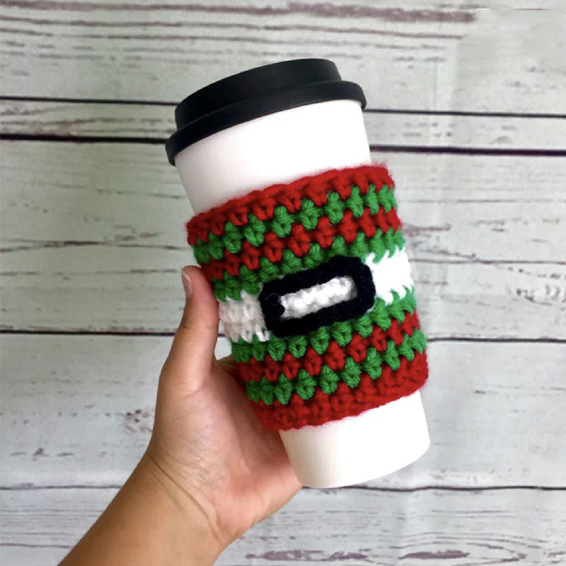 Mug knitted cup sleeve