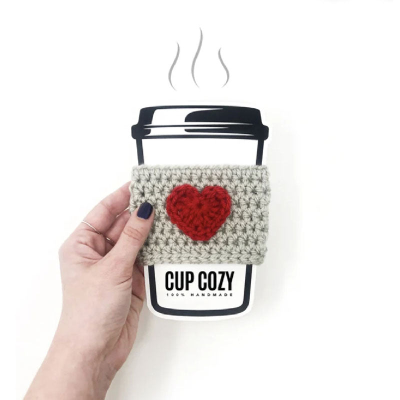 Mug knitted cup sleeve