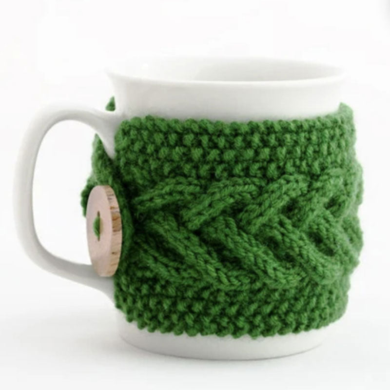 Mug knitted cup sleeve