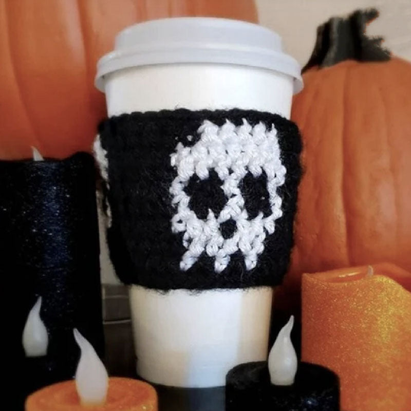 Mug knitted cup sleeve