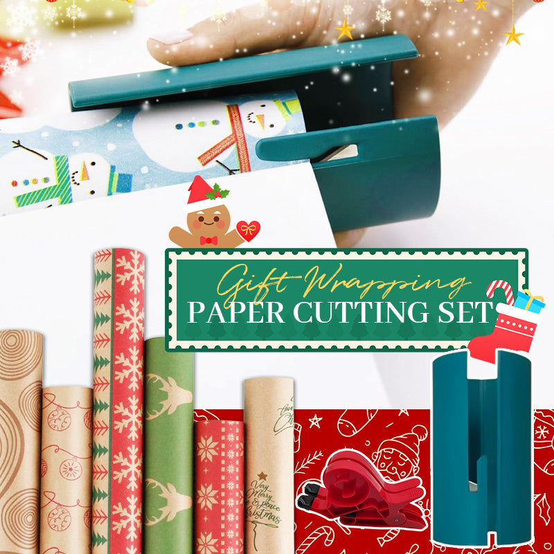 Gift Wrapping Paper Cutting Set