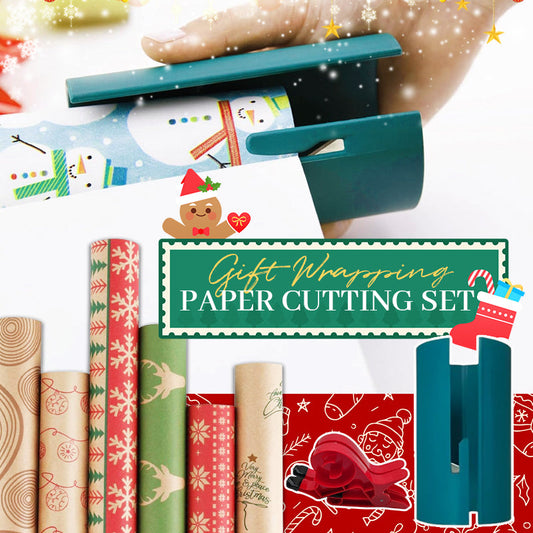 Gift Wrapping Paper Cutting Set