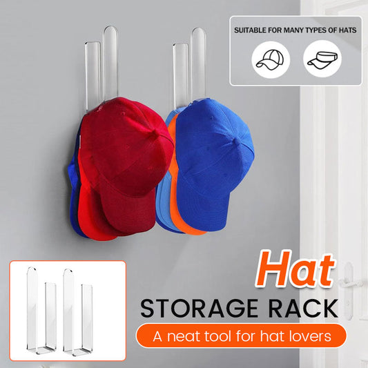 Hat display storage rack