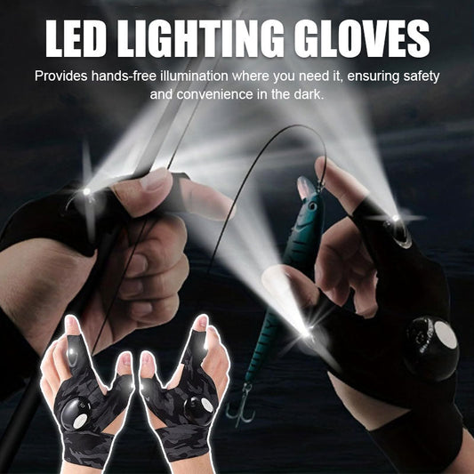 LED lighting gloves