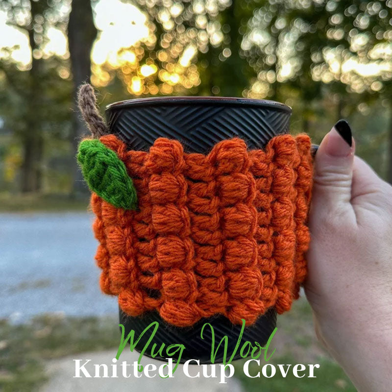 Mug knitted cup sleeve