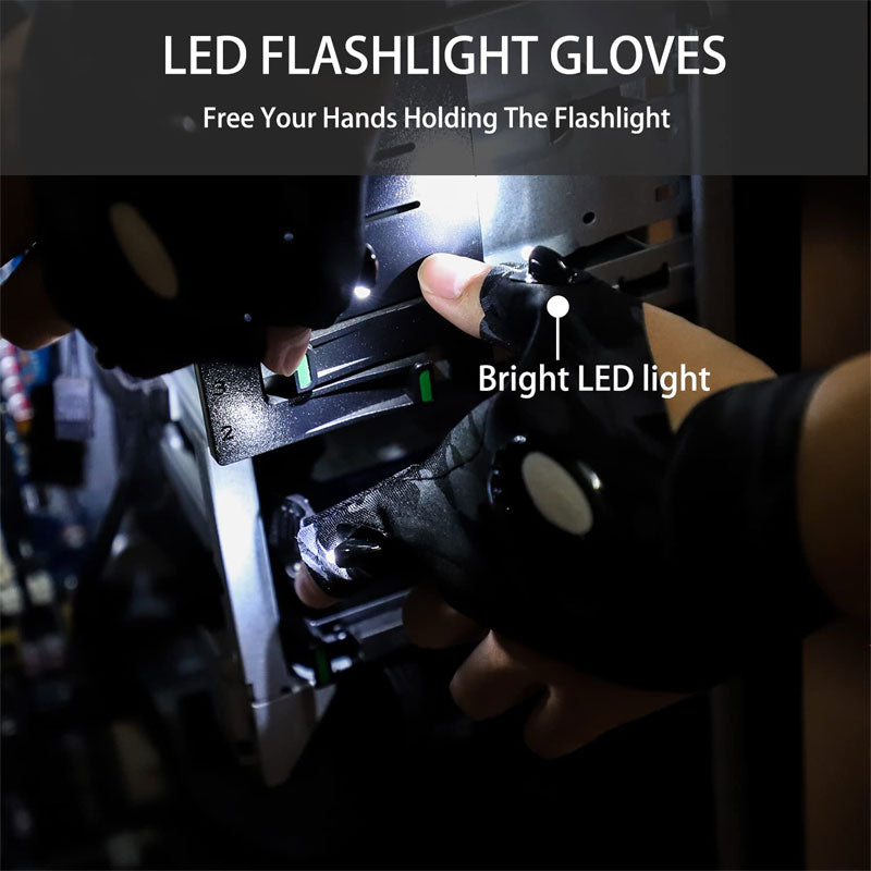 LED lighting gloves