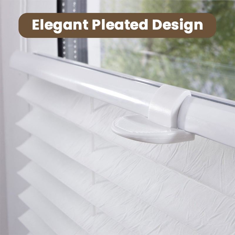 Punch-free push-pull lifting shutter roller blinds