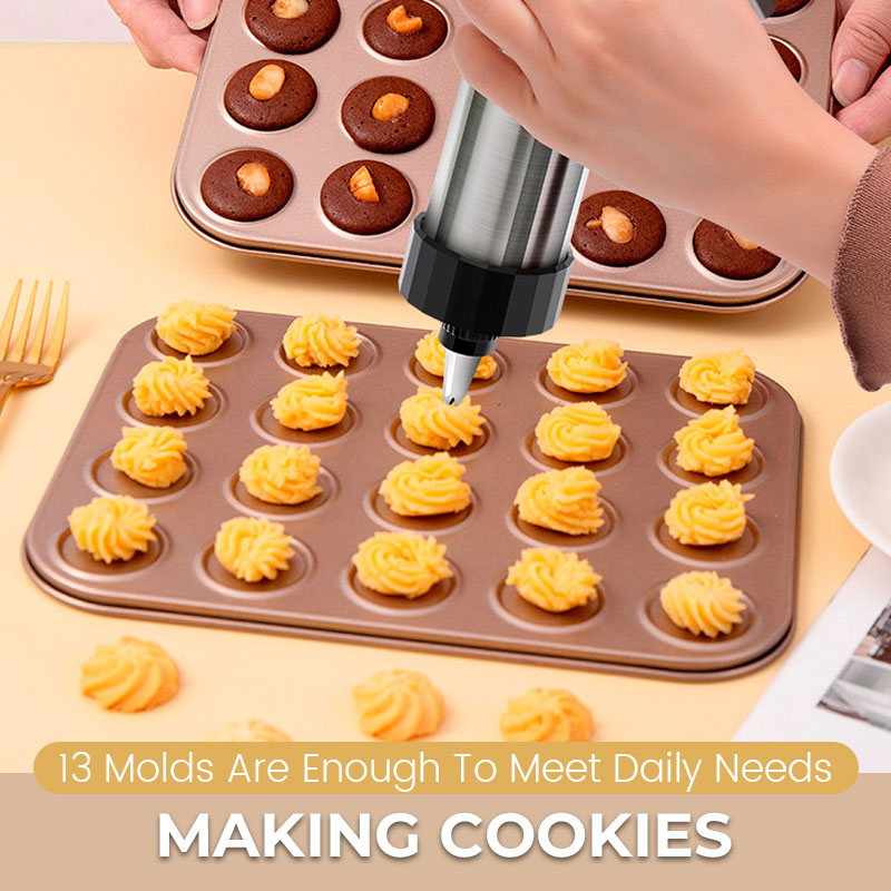 Baking cookie moulding machine