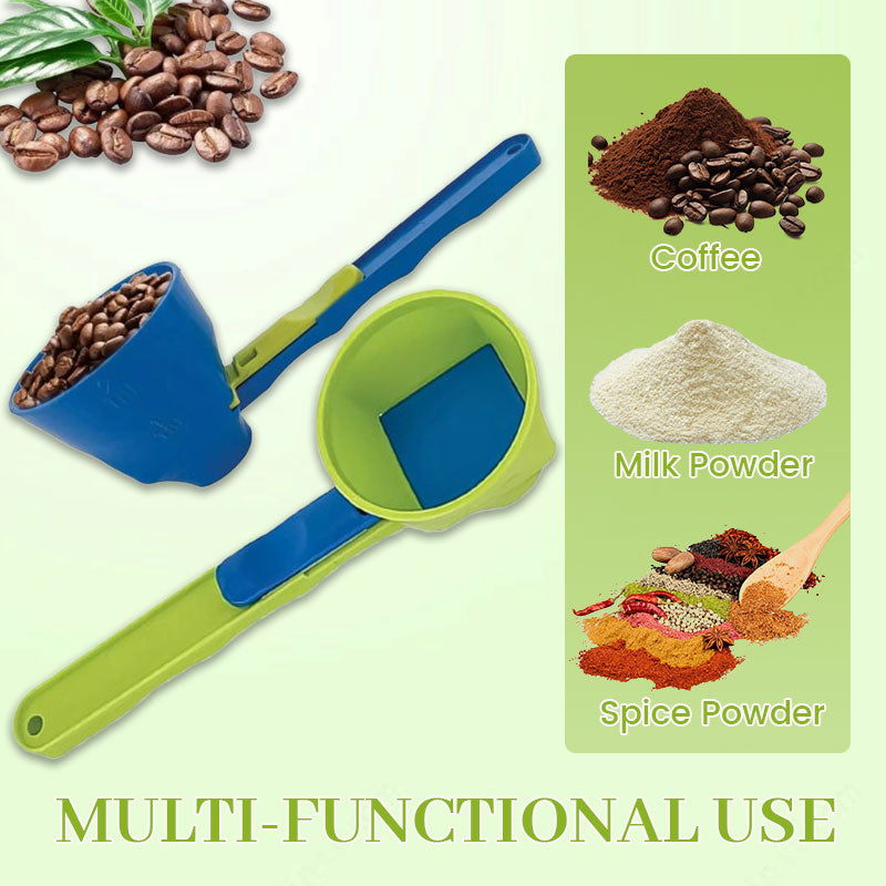 Powder leak proof spoon