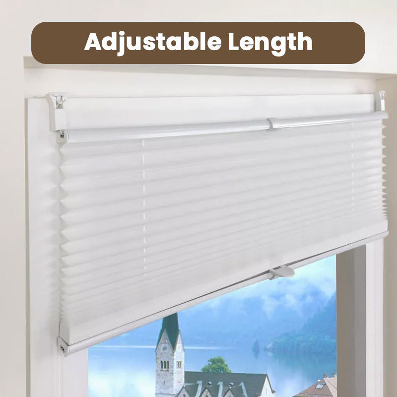 Punch-free push-pull lifting shutter roller blinds