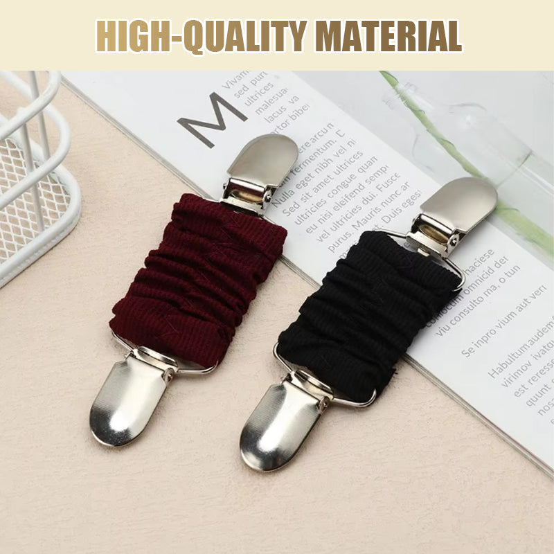 Clothes elastic waist drawstring clip