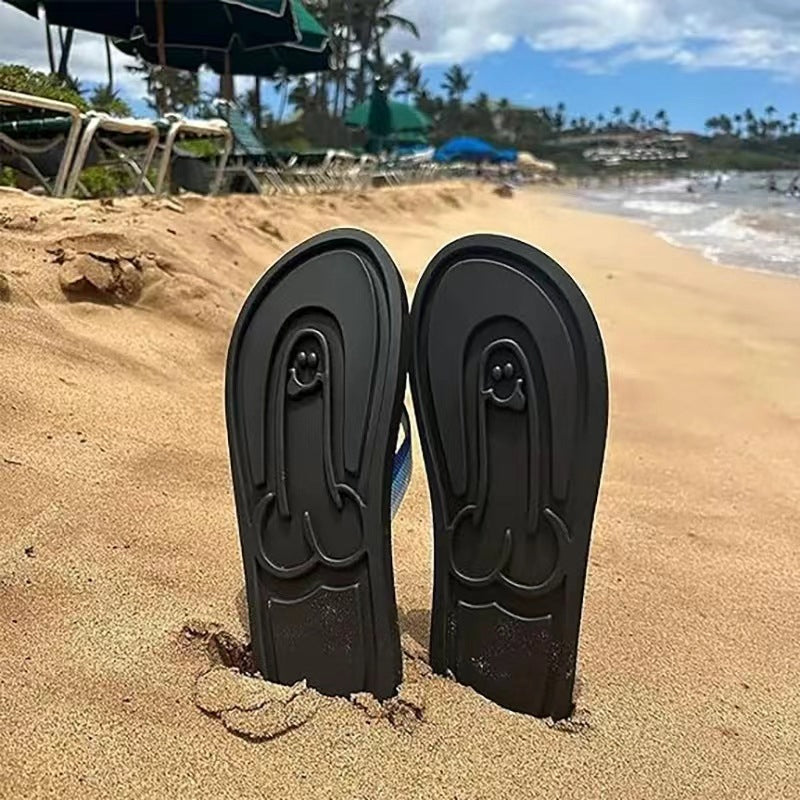 Fashionable Beach Flip Flops