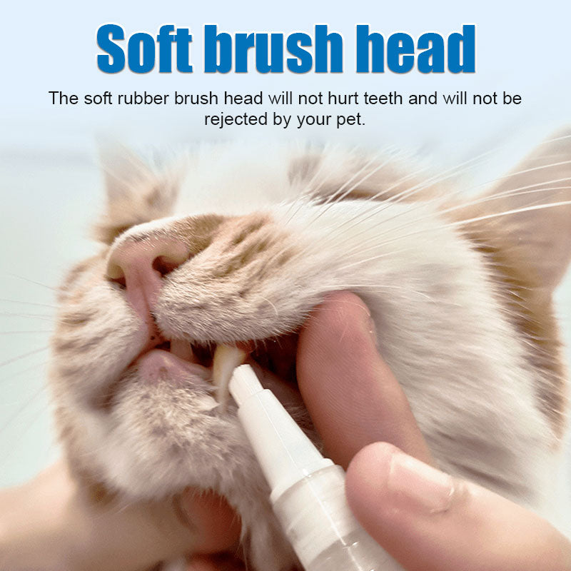 Pet Teeth Cleaning Toothbrush Pen