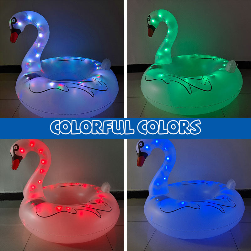 Solar Color Swan Swimming Ring