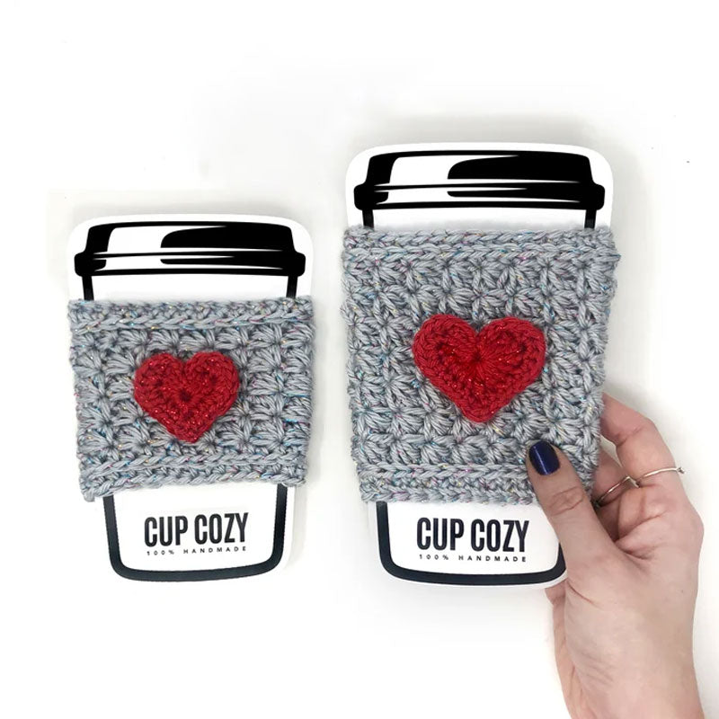 Mug knitted cup sleeve