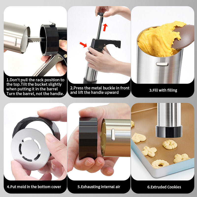 Baking cookie moulding machine