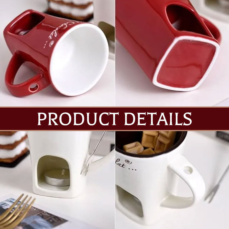 Ceramic Cheese Chocolate Dessert Cup