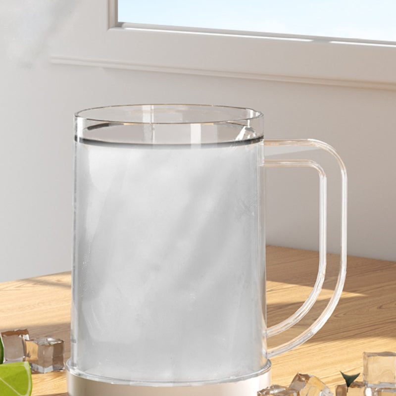 Double layer ice beverage cup