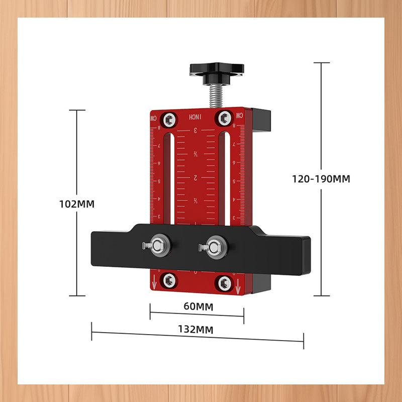 Cabinet door installation positioner