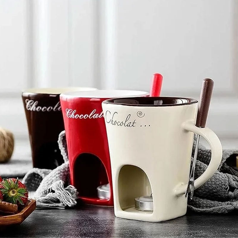 Ceramic Cheese Chocolate Dessert Cup