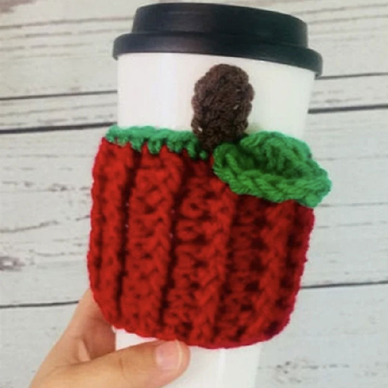 Mug knitted cup sleeve